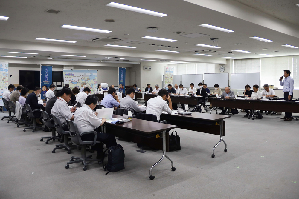 観光振興協議会の会場様子